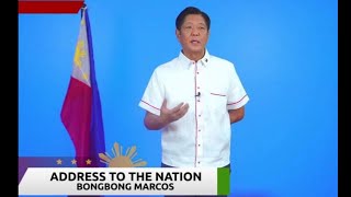 Bagong Pangulo ng Pilipinas Bongbong Marcos Jr ang Kanyang Unang Talumpati