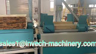 Automatic Lumber Stacker with Automatic Sticks System