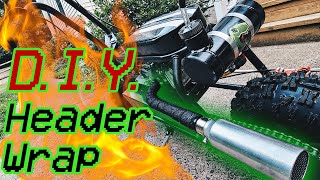 How To Wrap An Exhaust Header | Heat Wrap Install