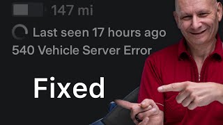 How To Fix 540 Vehicle Server Error On Your Tesla