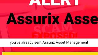 Assurix Asset Management Review | Assurix Asset Management Scam Warning | Assurix Asset Management c