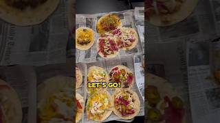 20 TACOS IN 10 MINS #tacos #food #asmr #foodie