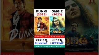 Omg2 vs Dunki, Dunki box office collection, Omg2 box office collection, #rlglawa #omg #dunki #shorts