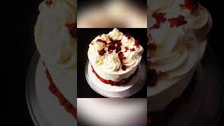 Homemade From Scratch Moist Delicious Red Velvet Cake | White Chocolate Ganache Filling | #short