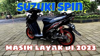 Suzuki Spin Di Tahun 2023 Apakah Masih Layak | Tes Ride Suzuki Spin Modifikasi