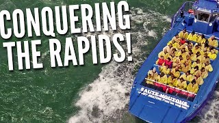 JET BOATING the Lachine Rapids in Montreal - DAY #11