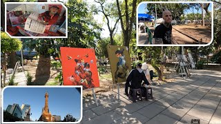 La jente, cultura, y comida en las calles de La Ciudad de Mexico