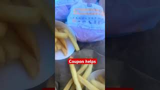 Using Burger King Coupon