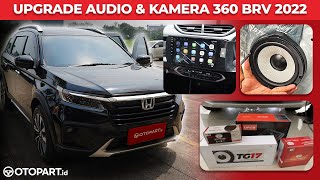 UPGRADE AUDIO MOBIL HARIAN & KAMERA 360 DI HONDA BR-V 2022 | HU ANDROID + DSP 6 CH + SPEAKER