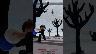 How To Deflect the Trash Can #thestrongestbattlegrounds #roblox #shorts