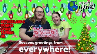 Universal Yums | The Holiday Box! | December 2020 | Unboxing and Taste Test