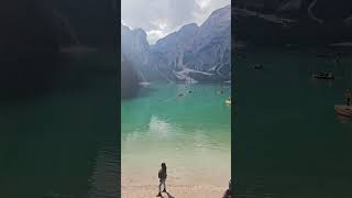 유럽 알프스산맥 자전거 횡단여행_이탈리아 브라이에스호수(Lago di Braies)-1