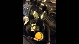 Homemade intake for a Subaru Wrx