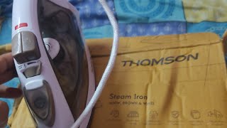 Thomson Deluxe Plus 1600 W Steam IronBrown and White#flipkart#shopsybyflipkart #Thomson ₹749 में