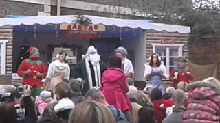 Santa at the victorian festival of christmas