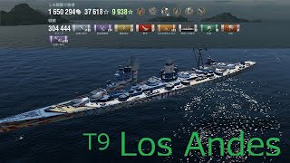 【World of Warships 】Los Andes　replay 【wows】