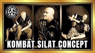 Pencak Silat. Kombat Silat Concept. Martial Arts Self Defence