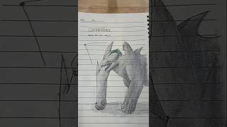 I draw Leather back from Pacific rim! #pacificrim #drawing #leatherback #kaiju #short short E.P.160