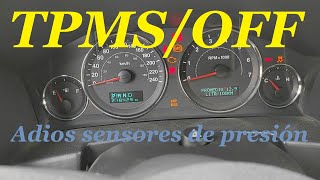 Método definitivo para eliminar los sensores de presión sin alarmas, Jeep Grand Cherokee / Commander