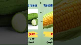 Vegetable Names | English Vocabulary | Vegetables in English #shorts #englishvocabulary