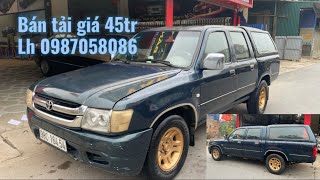 Siêu bán tải vinaxuki đời 2006 giá 45tr A95 lh 0987058086