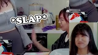 Lily SLAPS Poki's 🍑