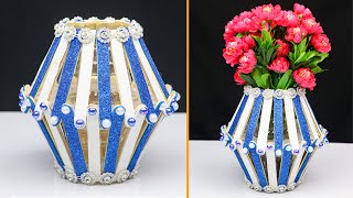 How to make a flower vase at home | Home Decoration Ideas