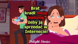 Mój przyrodni brat sprzedaje moją bieliznę w internecie