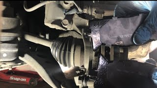 Toyota Camry Replace Front Brakes!