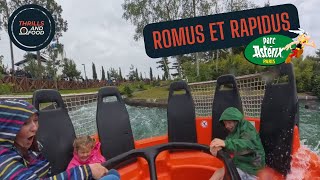 Romus et Rapidus Water Ride River Rapids On-Ride POV | Parc Asterix