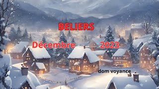 ♈ Signe des béliers, décembre 2023 pour votre guidance en voyance,  tarologie et runes ♈