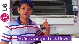 LG Dual Inverter AC Servicing | How to register for AC servicing