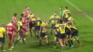 La violenta batalla campal que se vivió en un partido de rugby