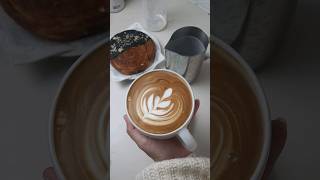 JUGGING LATTE ART #practice #latteart #coffee #shorts #shortvideo