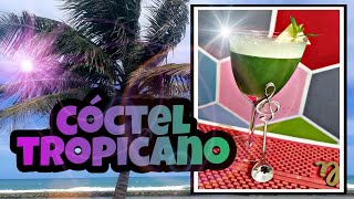 Cóctel tropicano ( con mezcal )