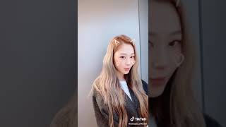 aespa tiktok update with Giselle