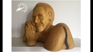 Porträt | Portrait by Chainsaw Carvings Schnaitmann _  Kettensägenkunst Sven Schnaitmann