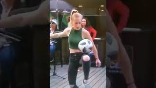 Queen of Football 😂, Football Magic, A girl football champion 🏆| Ronaldo/Messi Fail