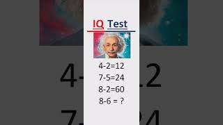 high IQ test 🧐 only for genius 🤔✅