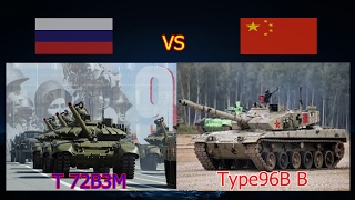 รถถัง T 72B3M รัสเซีย Vs Type96B B จีน ของใครโหดกว่ากันมาดู