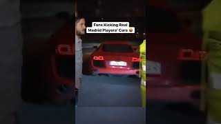 Ramos reaction to fans kicking players car