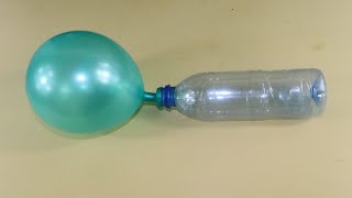 How to Make Air Pump Machine with Plastic Bottle