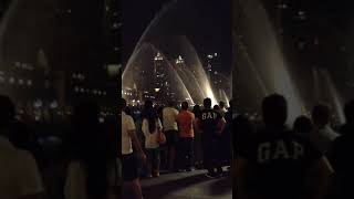 Dubai fountain show | Burj khalifa | Address hotel | Dubai Tourist Attraction