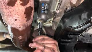 How to change Chevrolet 2500 transmission filter, and fluid change 2020 -2025 .