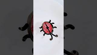 Magical🪄Ink Floating pen 0=🪲 #shorts #diy #satisfying #trending #cute #easydrawing #viral #ladybug