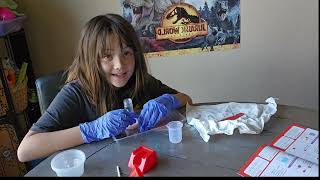 Mila makes a magic Volcano and mango soap with Ultimate Science