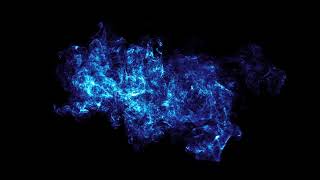 blue leak light electrical energy shock wave disintegration with Sound Effects