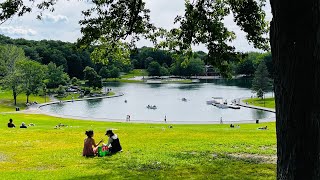 Mont-Royal Park in Montreal, Quebec-July 13, 2022