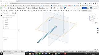 Reverse Engineering Project-Sailboat Mast Video Tutorial (Onshape)