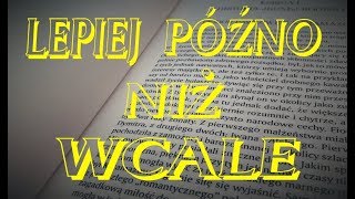 "Leciutko" spóźnione podsumowanie czytelnicze :-)